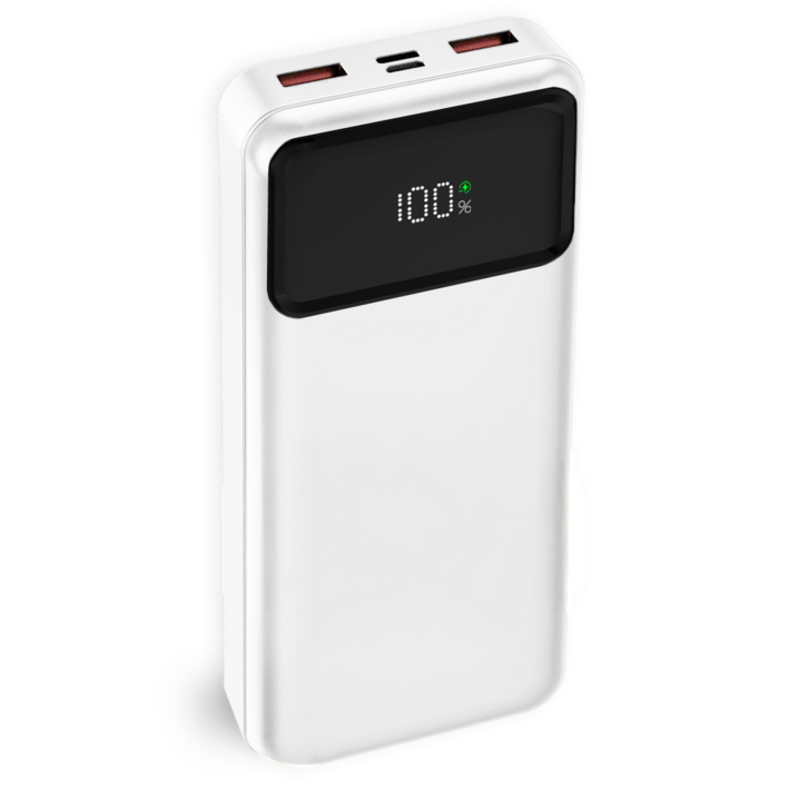 에이팔란스 22.5W 3.0PD 지원 고속충전 대용량 보조배터리 20000mAh 멀티단자, 화이트, APXPB20000-1