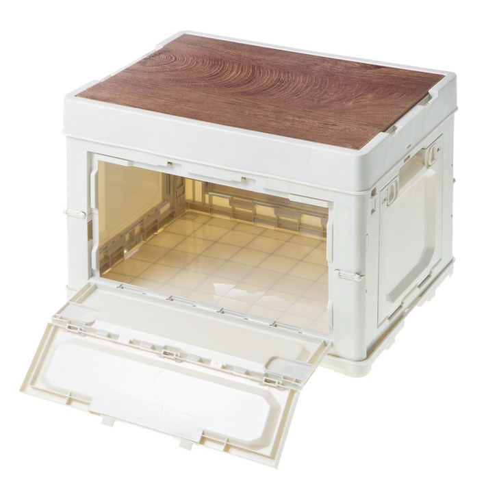 코멧 아웃도어 캠핑테이블 폴딩박스 4면 멀티 오픈형