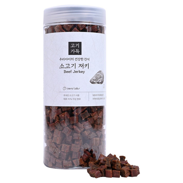 제로랩스 강아지 고기가득 져키