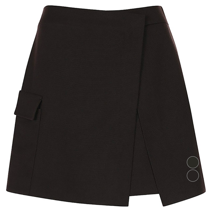 올리브데올리브 여성용 아웃 포켓 랩 숏팬츠