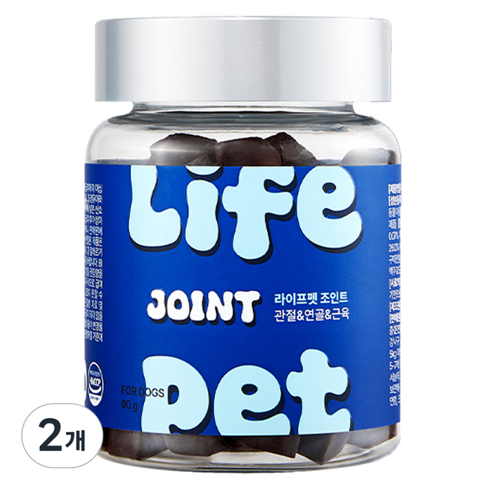 라이프펫 강아지 영양제, 90g, 뼈관절강화, 2개