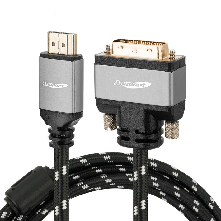 애니포트 HDMI to DVID Ver 2.0 양방향 메탈그레이 케이블 APDVIHDMI020M, APDVIHDMI020M 애니포트 HDMI to DVID Ver 2.0 양방향 메탈그레이 케이블 APDVIHDMI020M, APDVIHDMI020M