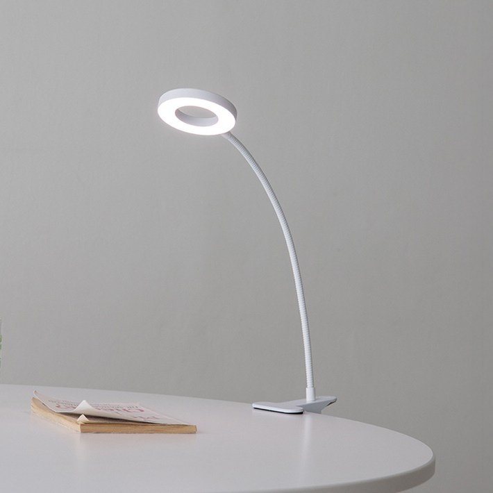 비츠조명 LED 핀드 집게 스탠드 밝기조절 무드등