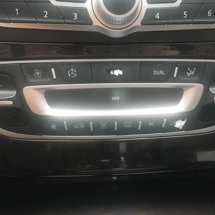 뉴sm5(L43) 뉴sm3(L38) 공조기 에어컨 버튼 까짐 해결 스티커 3장