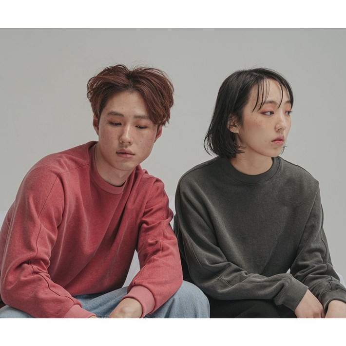 피그먼트 라그랑 남녀공용 맨투맨 스웻셔츠 피그먼트 라그랑 남녀공용 맨투맨 스웻셔츠