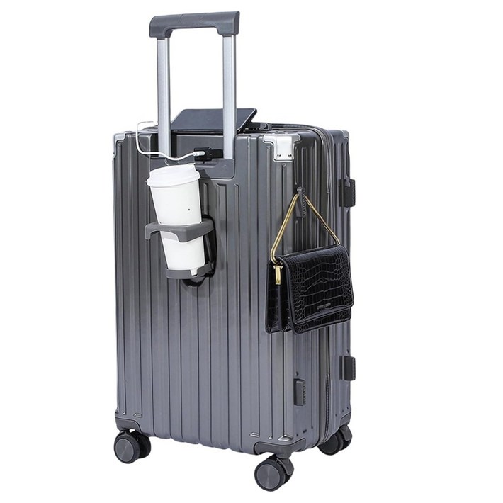 NewBoy 캐리어 20인치 22인치 24인치 기내용 대형 하드 여행용 감성 하드 캐리어 수납 주머니 대용량 패션
