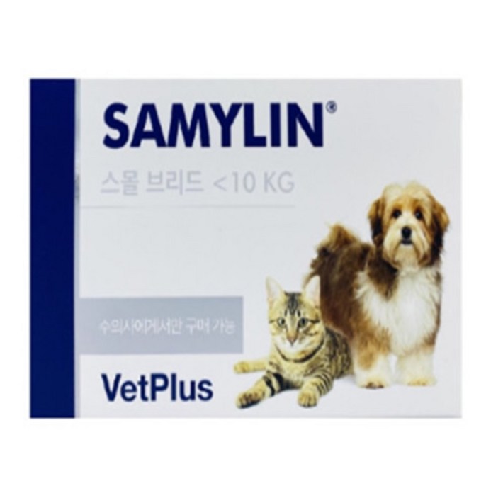 벳플러스 새밀린 세밀린 정 강아지 고양이 독 캣 간 영양제 타블렛형