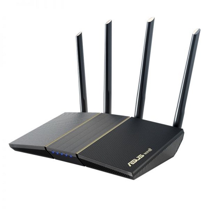 ASUS RT-AX57 가정용 무선 게임밍 라우터 듀얼 wifi6 5기가비트 포트 전환 어댑터 증정