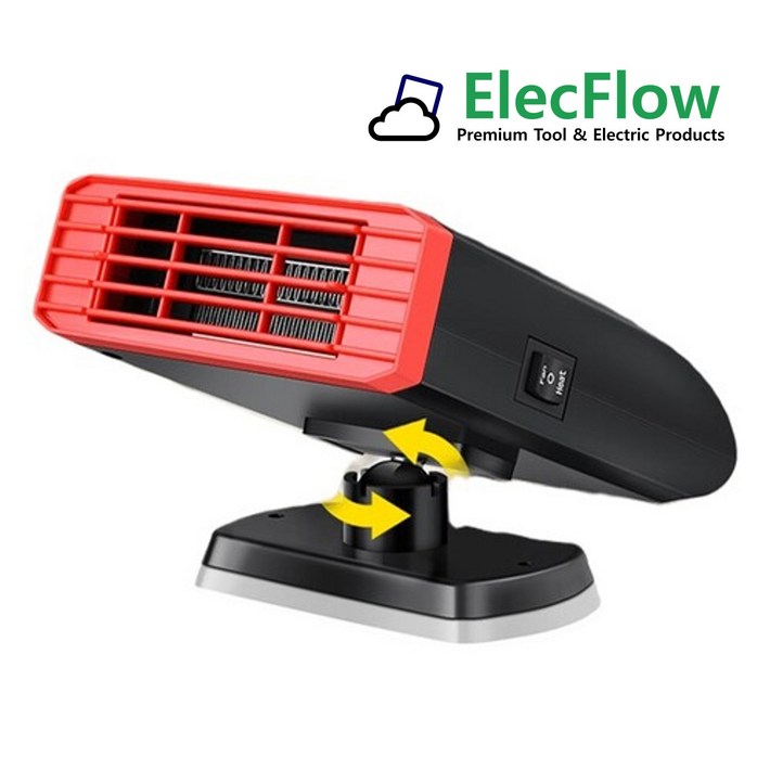 ElecFlow 차량용온풍기 자동차히터 차박 난방기 2023년 신형 ElecFlow 차량용온풍기 자동차히터 차박 난방기 2023년 신형