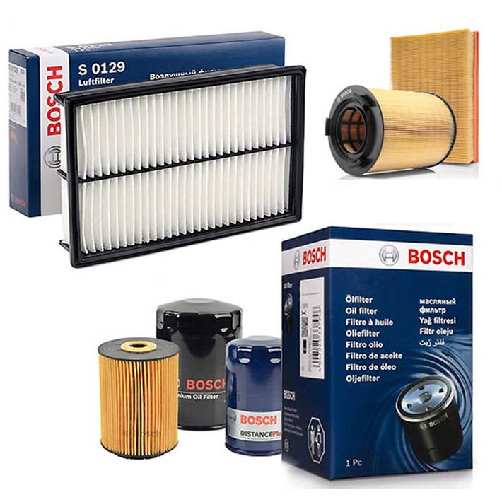 보쉬 아반떼 엔진 오일필터  에어 크리너 필터 세트, 1세트, 아반떼MD 디젤 10년08월13년08월 MBF108