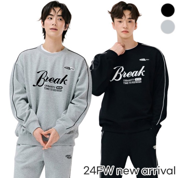 체이스컬트 본사직영SPOTIVE 파이핑 맨투맨 TSHIRT2Color