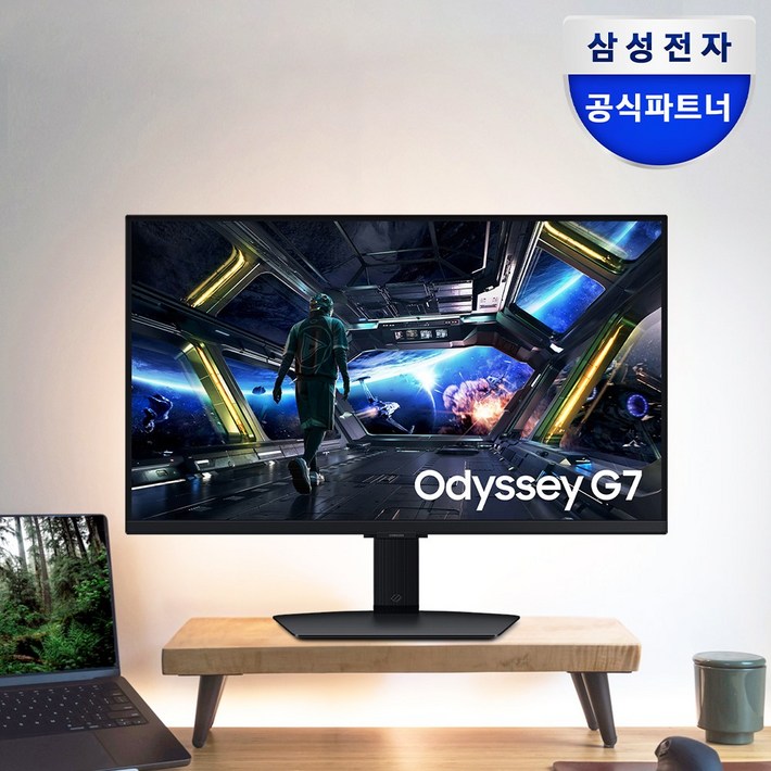 삼성 신모델 삼성전자 오디세이 G7 IPS 4K UHD 144Hz 게이밍 모니터, 오디세이 G7 S32DG700, 80cm