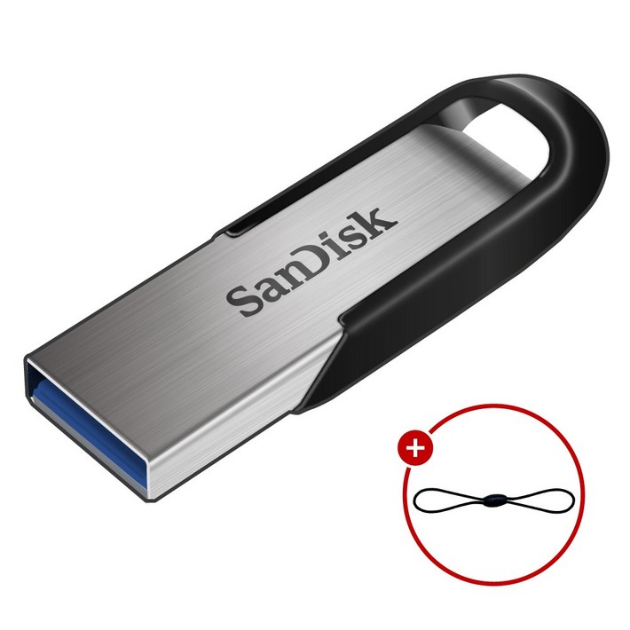 샌디스크 Ultra Flair 울트라 플레어 USB 3.0 SDCZ73 + USB 고리줄