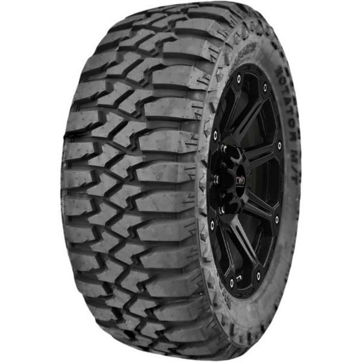 에볼럭스 로테이터 MT 머드 오프로드 라이트 트럭 편평 타이어  LT27570R18 2757018 2757018 125122Q 적재 범위 E LRE 10플라이 BSW 블랙