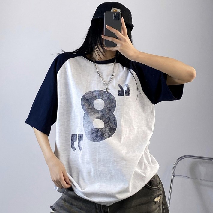 디디댄스 나그랑 8 힙합 반팔 데일리 댄서 방송댄스 무대의상 줌바웨어 에어로빅복 걸스힙합