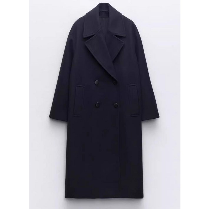 zara 자라 신상 여자모직코트 더블롱코트 07H0110
