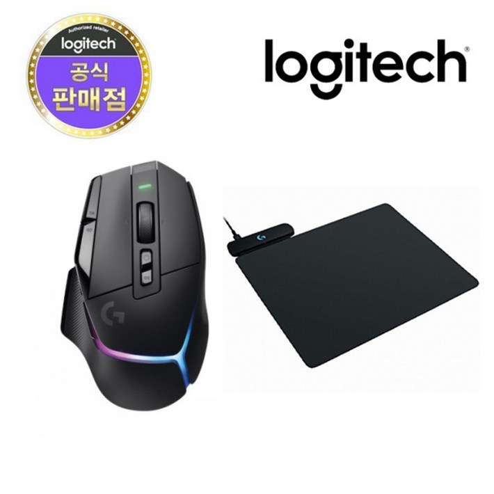 로지텍코리아 G502 X PLUS 무선 게이밍 마우스  로지텍 파워플레이 POWERPLAY, G502 X PLUS 블랙  파워플레이