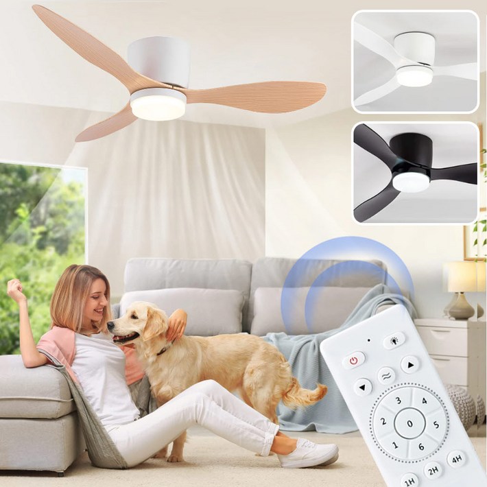 피코펄스 무소음 천장 실링팬 LED 포함 피코펄스 무소음 천장 실링팬 LED 포함