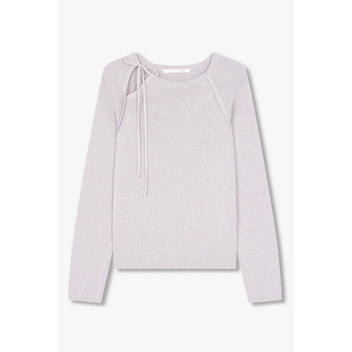 지컷 gcut 래글런 리본 디테일 니트 풀오버7215150202 473919