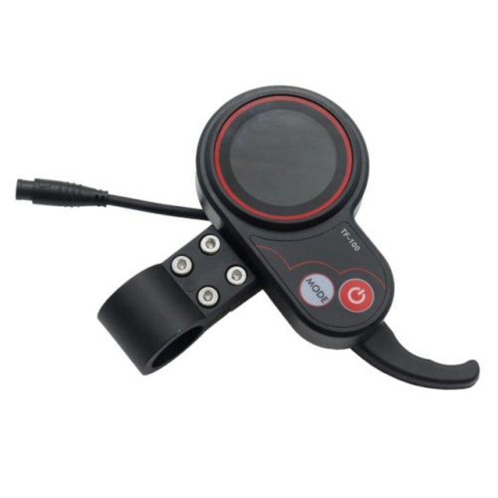 전동 전기킥보드 대리기사 퀵보드 위패드 속도계 TF100 스쿠터 LCD 계기 자전거 가속 컨트롤러 전원 스위치 스로틀 핸들 바 개조 액세서리 5 핀