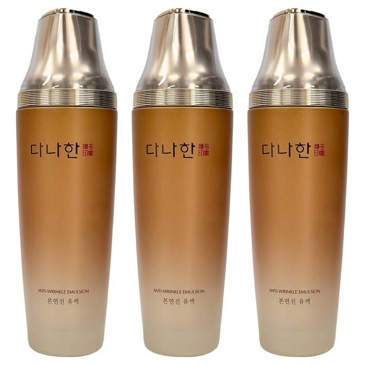다나한 본연진 유액, 3개, 160ml