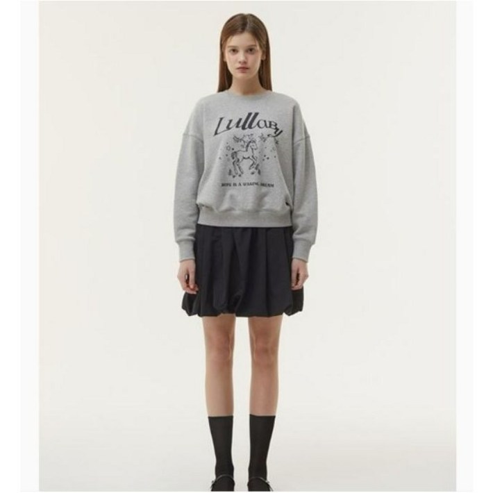 플라스틱아일랜드유니콘 맨투맨 티셔트 CL061Q4