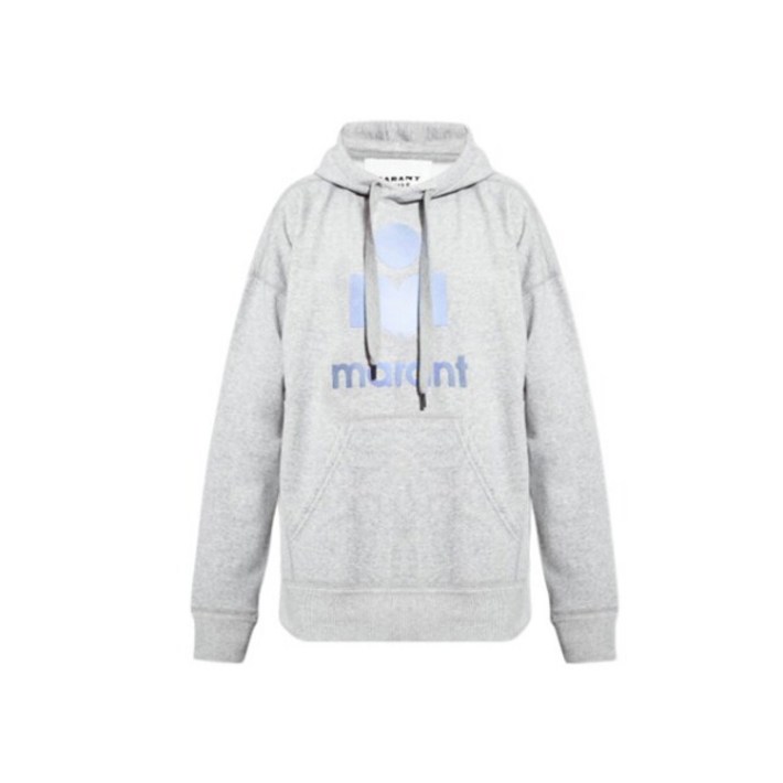 [ISABEL MARANT] 이자벨마랑 만셀 후드티셔츠 그레이 여성 SW0001FA A3M56E 02GY