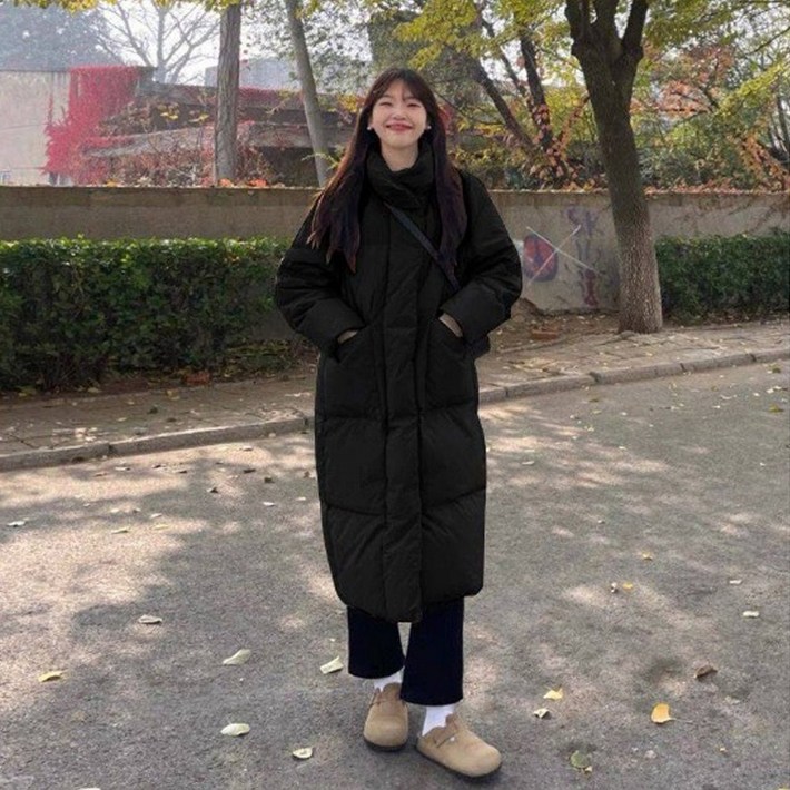 윤블리 여성 패딩 롱 면패딩 1212