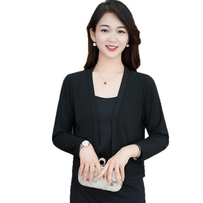 엣지룸 여성 여름 시원한 데일리 7부 가디건