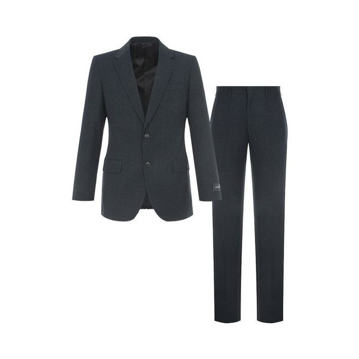 BY파크랜드 그린 캐시미어 혼방 스트레치 수트 셋트ASS22883 APS22883