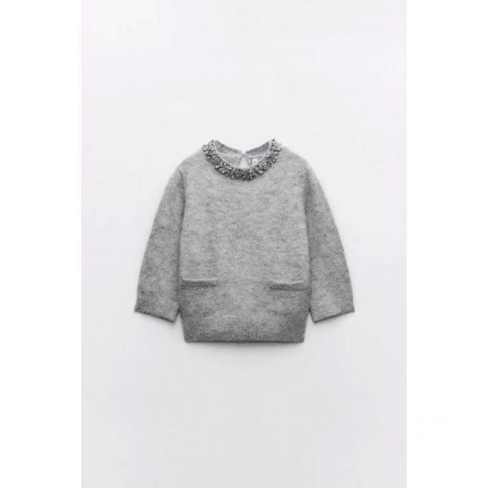 자라 2024 봄신상 여성용 큐빅넥숏니트가디건 9598005 802 자라 2024 봄신상 여성용 큐빅넥숏니트가디건 9598005 802