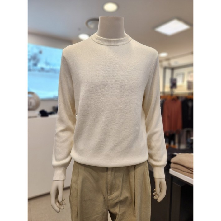 지오다노 남성 NEW 차은우 더블 니트스웨터 12GG 01054923 06