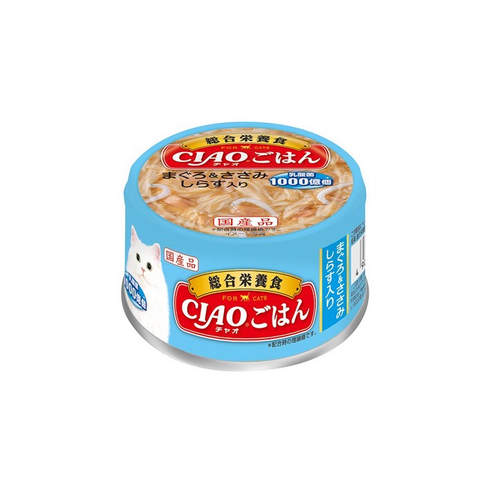 이나바 어덜트 고양이 챠오 고항 주식캔