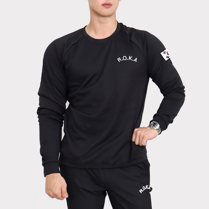 로카 자수 기모 맨투맨 로카 자수 기모 맨투맨
