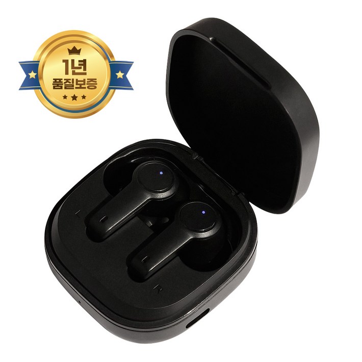 아이작 5.3 프로9 무선 블루투스 이어폰, 블랙