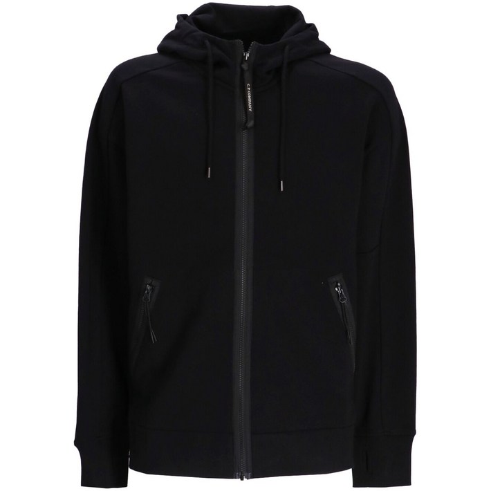 C.P.컴퍼니 고글 디테일 후드 집업