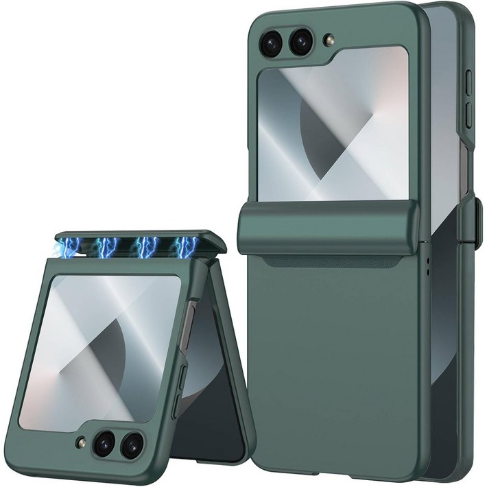 헤미션  Z플립 힌지보호 케이스 외부액정보호필름