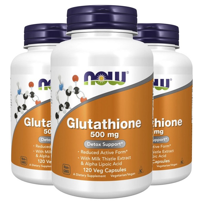 나우푸드 글루타티온 500mg 베지 캡슐