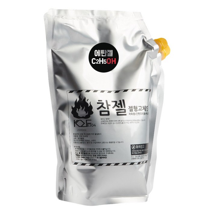 코프304 에탄젤2000ml 액체연료 캠핑용품 젤연료 에탄올 착화제, 1개, 2l 코프304 에탄젤2000ml 액체연료 캠핑용품 젤연료 에탄올 착화제, 1개, 2l