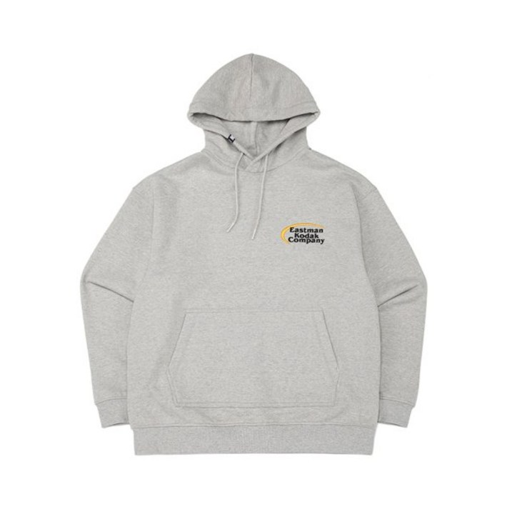 KODAK 코닥컴퍼니 오버핏 기모 후드 M.GREY