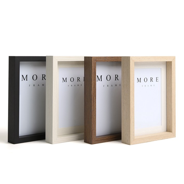 모어프레임 나무 액자 프레임 우드 원목 포토테이블