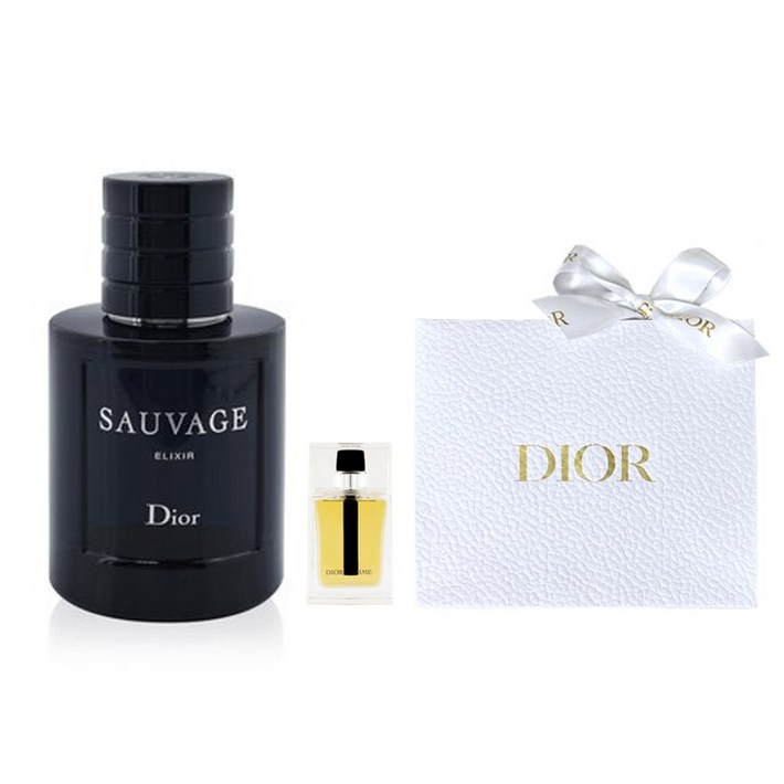 디올 소바쥬 엘릭서 60ml  10ml 백화점정품, 쇼핑백