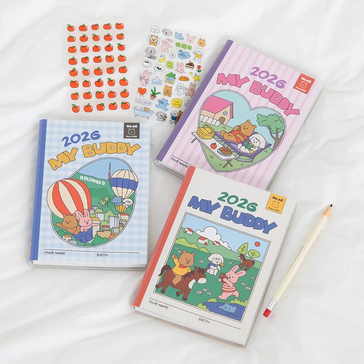 아트박스문구앤토이스 데일리라이크 2026 마이 버디 다이어리 0103