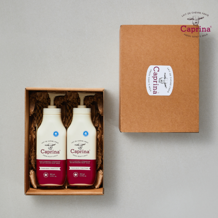 선물세트 프레쉬 산양밀크 바디로션 350ml 더블세트 오리지널
