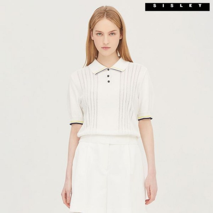 시슬리 ACTIF 스카시 티에리 니트 SAKP50331 IVP363127216