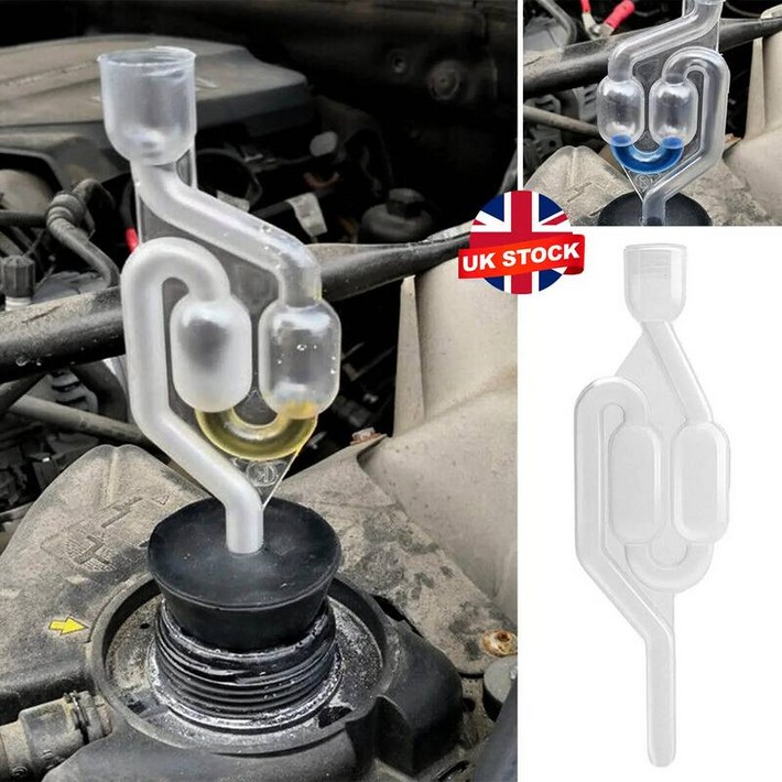 부동액교환기 주입기 연소 기 부동액 쿨링수 테스터 차량용 자작 버블 에어록 S자형