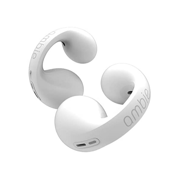 소니 앰비 AMBIE 이어폰 블루투스 무선 귀걸이형 AM-TW01 화이트