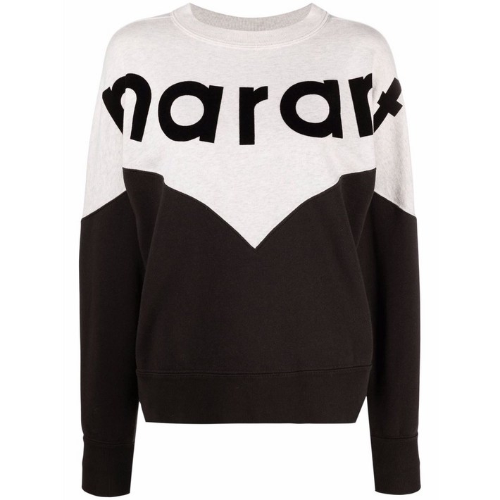 마랑에뚜왈 로고 자수 스웨트셔츠