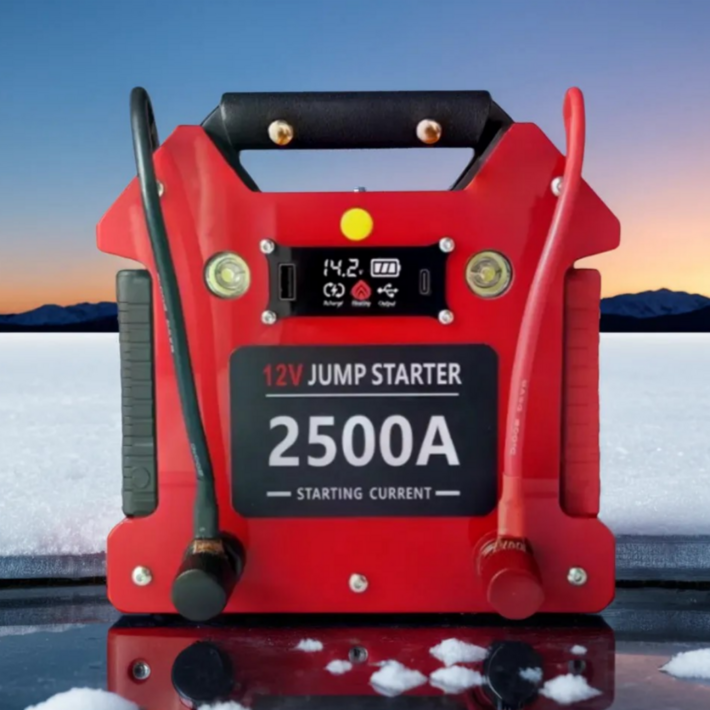 루네아 차량용 점프스타터 대용량 보조배터리, 1개, 12v 32000mAh