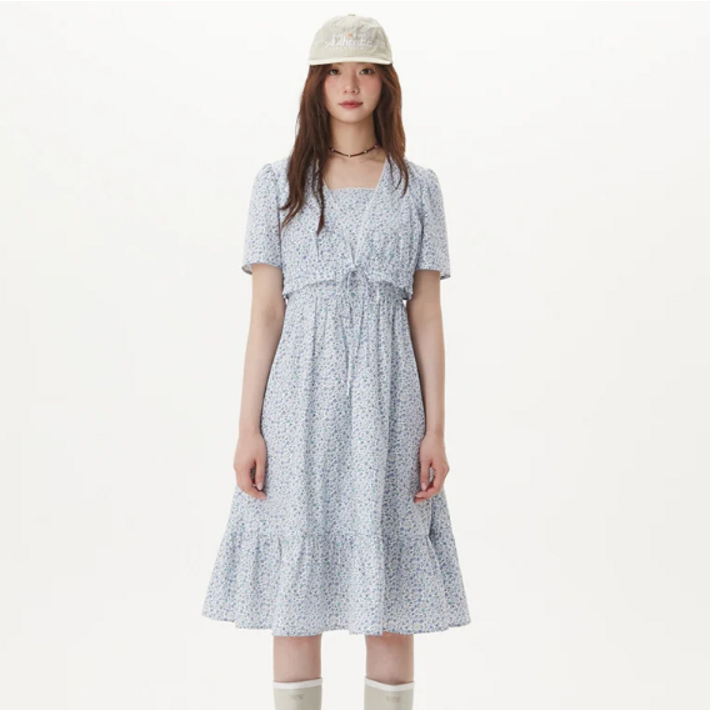 플라스틱아일랜드 레이어드 스트링 원피스 PR2WO508